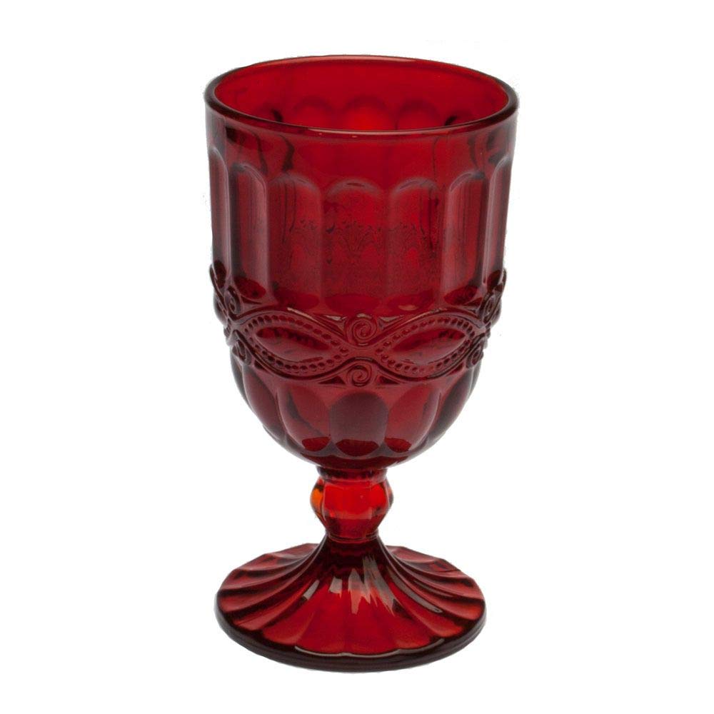 Tognana Slange - Juego de 6 copas de vino tinto