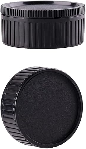 Miniatura 3 de Tapa del cuerpo de la cámara y cubierta de lente trasera compatibles con Leica M LM, Zeiss ZM, cubierta de lente Voigtlander VM Mount (2 unidades)