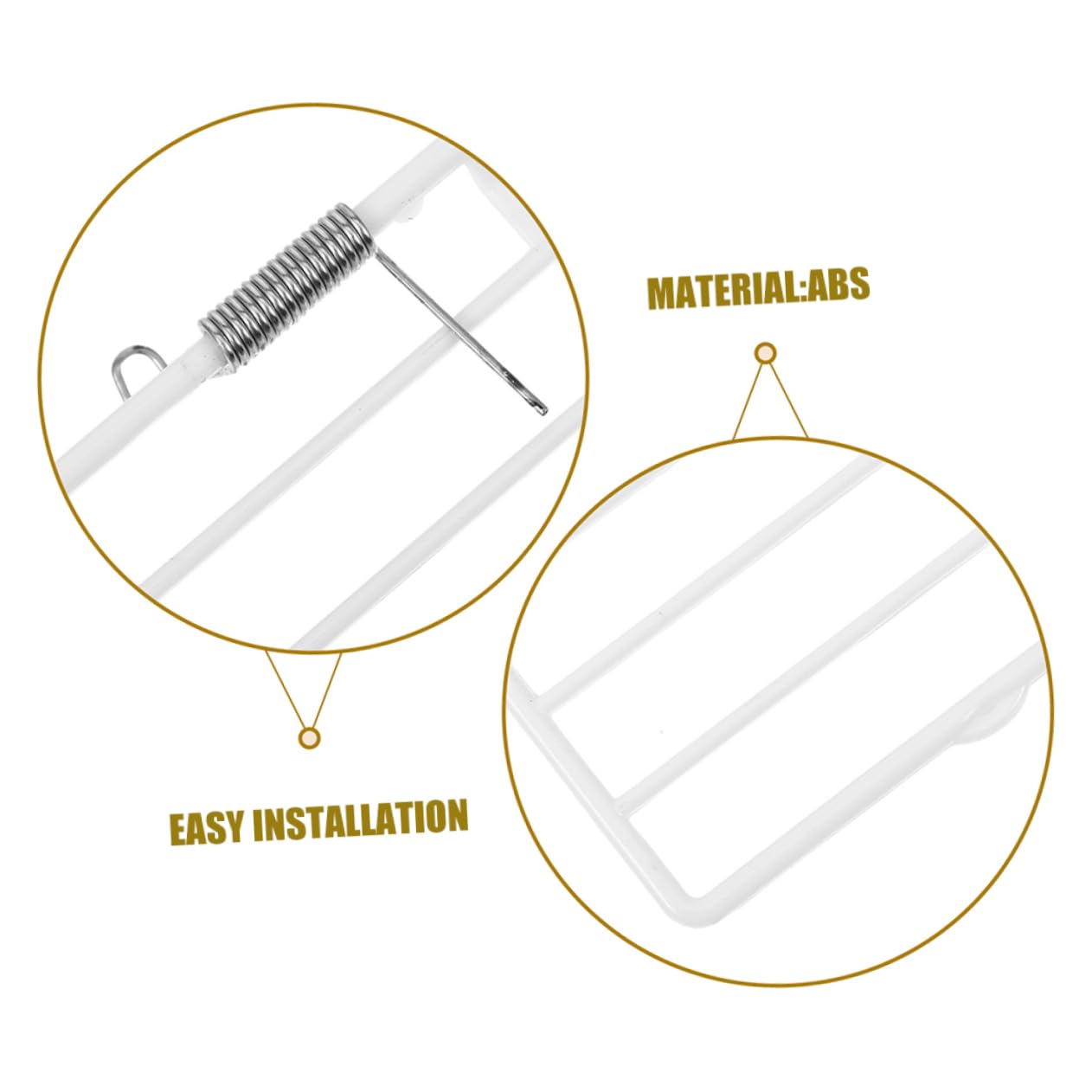 Accessori per Porta Uccelli in Sostituzione Facile con per Mangime Porta per con Design Resistente e Manutenzione Semplificata per Pappagalli e Uccelli Domestici
