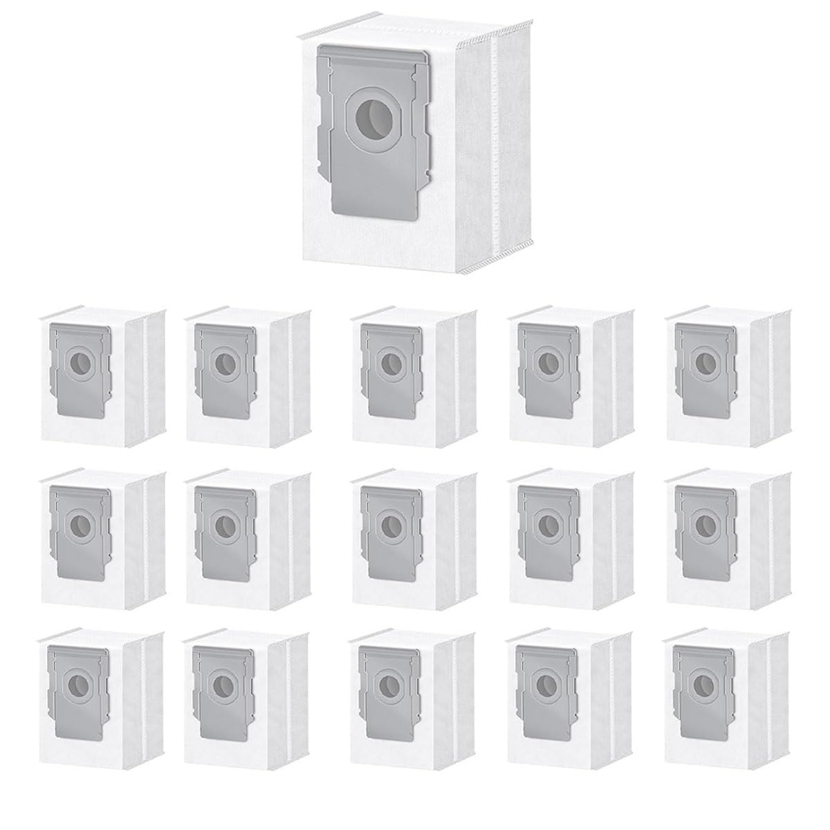 Vacuum Bags Replacement Parts - 16 Count (Pack of 1) Dirt Disposal Bags Compatible with Roomba Clean Base Models i1+, i3+, i4+, i5+, i7+, i8+, Combo j8+, j9+