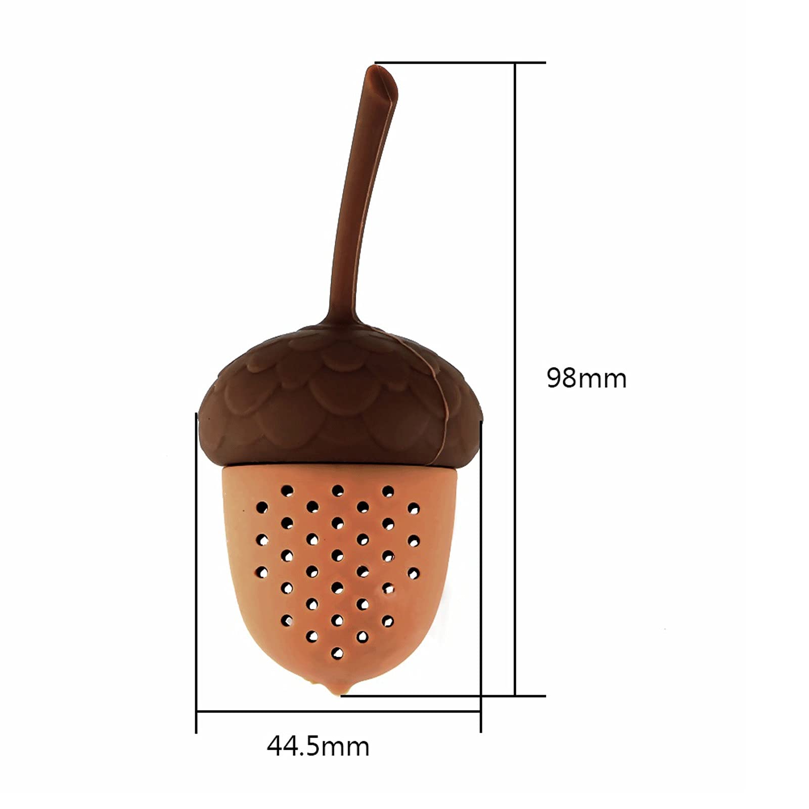 Filtro de silicona para bolsas de té, accesorios de cocina, difusor de especias, filtro de hierbas (1 unidad)