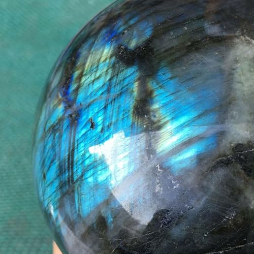 Spécimen de labradorite haut de gamme avec piédestal d'exposition - 7
