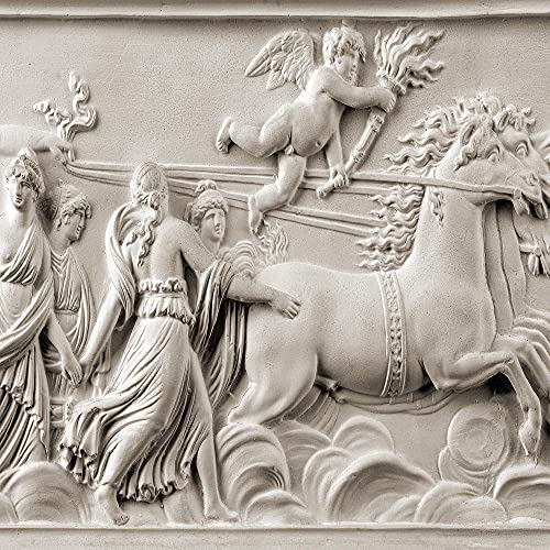 Tableau mural XXL Rome antique bas-relief beige grand format 5 pièces - 7