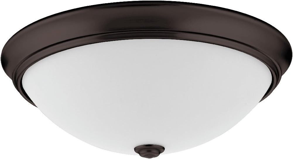 Lithonia Lighting FMDECL 14 20830 BZ M4 LED Round Decor Flush Mount, 14-Inch, Bronze