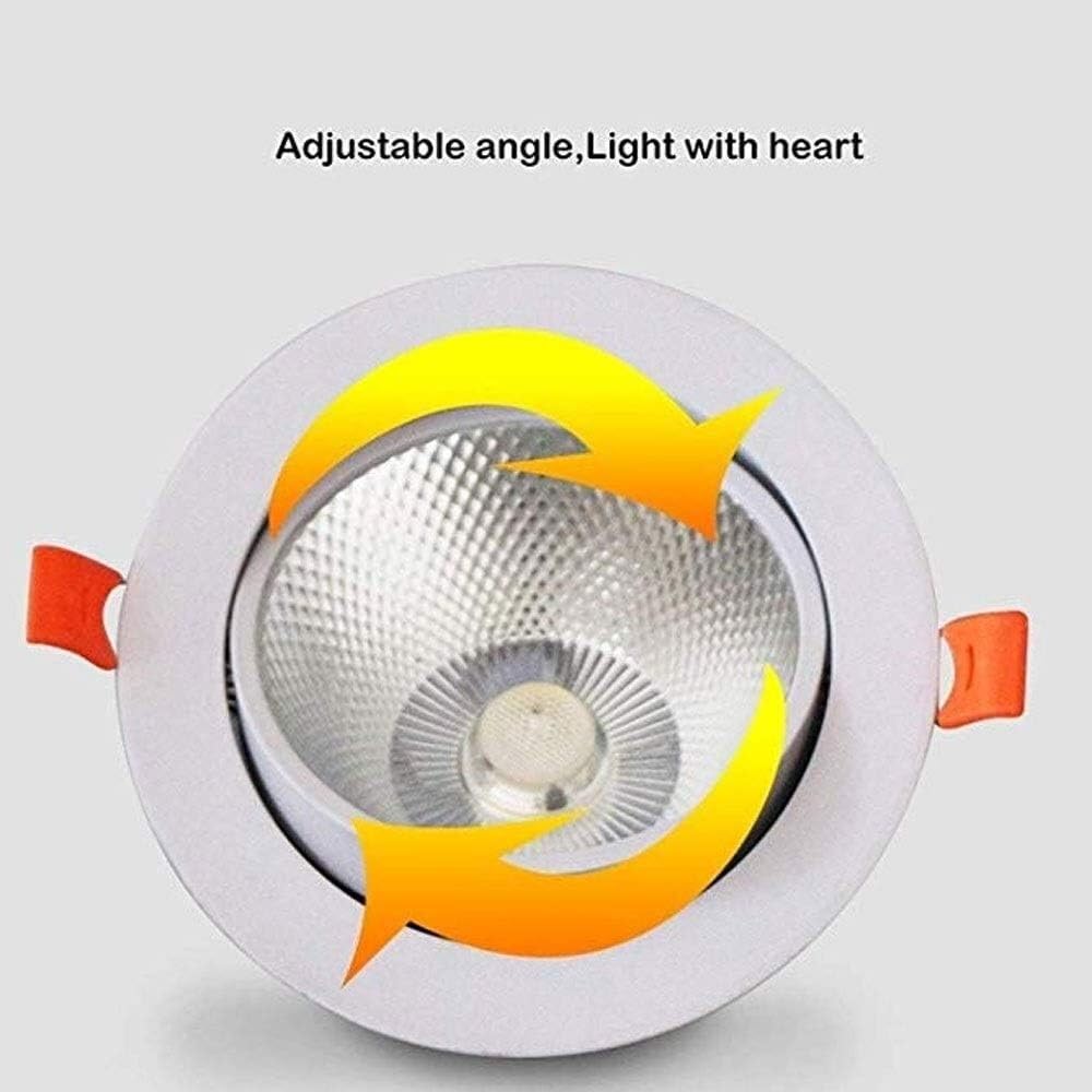 Wytrzymała lampa LED Slim Downlight Ciepła biel nie ściemnialna wpuszczana lampa sufitowa ukryta salon suszarka ścienna oszczędność energii światło centrum handlowe hotel sklep odzieżowy projektory