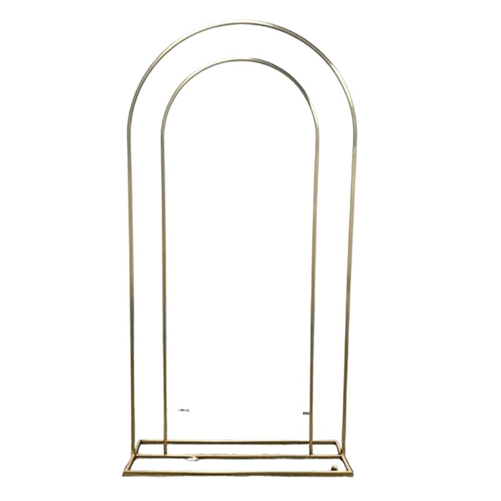 Arco de boda Arco doble de 1 pieza for exteriores, for bodas, flores, marco puerta, fiesta cumpleaños, cartel bienvenida, soporte for globos
