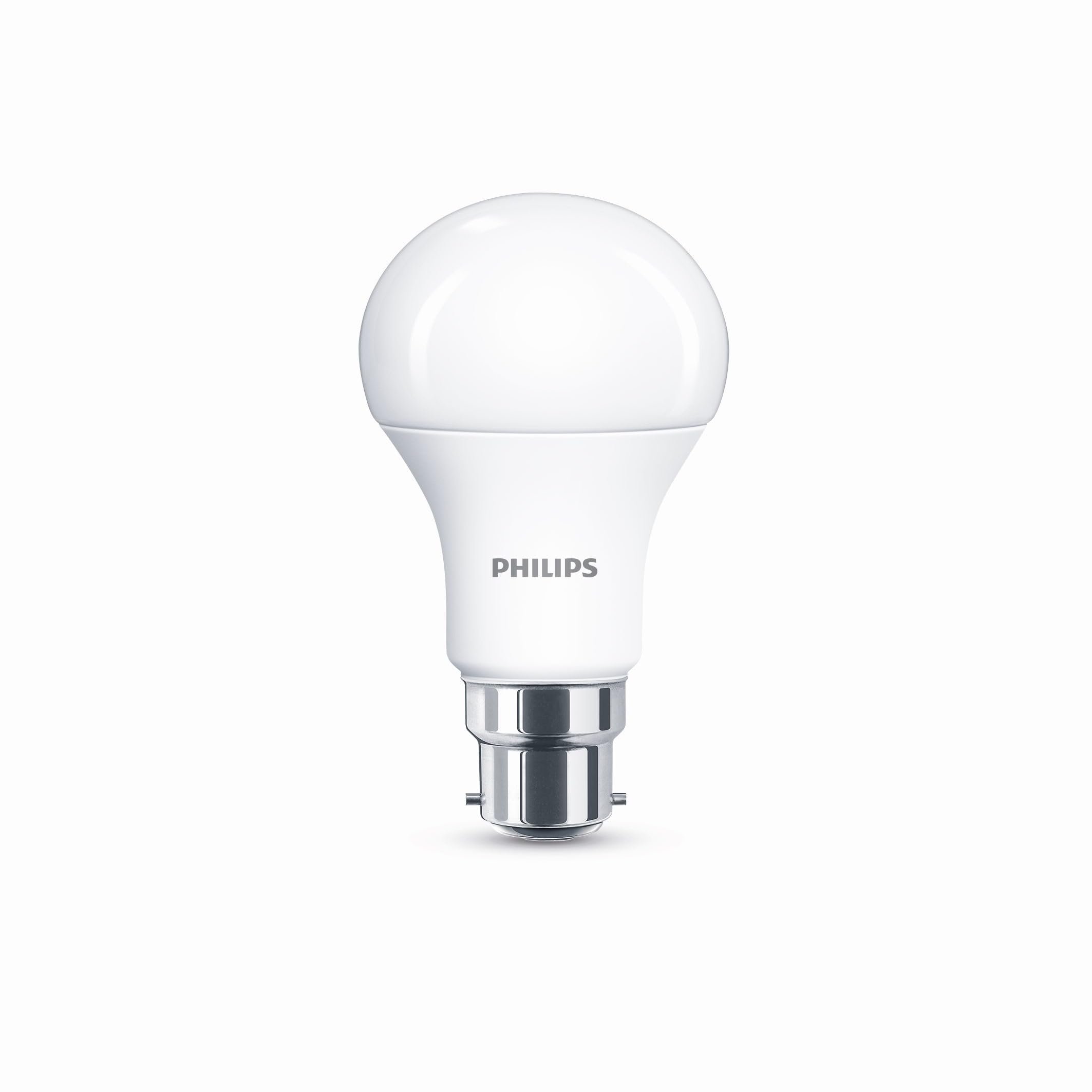 Philips ampoule LED Equivalent 75W B22 Blanc chaud, Non dimmable, Plastique, Lot de 6