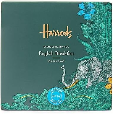 Harrods, English Breakfast Tea (100 Tea Bags)