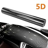Características: completamente impermeable, alto brillo, resistente a las manchas y a los rayos UV. Es un vinilo combinado de 3 capas con una laminación duradera de alto brillo para un aspecto de fibra de carbono hiperrealista.