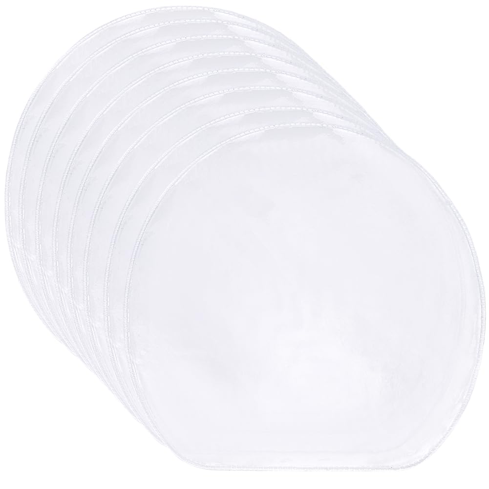 CREATCABIN Funda Protectora para Raqueta de Tenis de Mesa 6.3x6.4 Pulgadas, Película Adhesiva Transparente