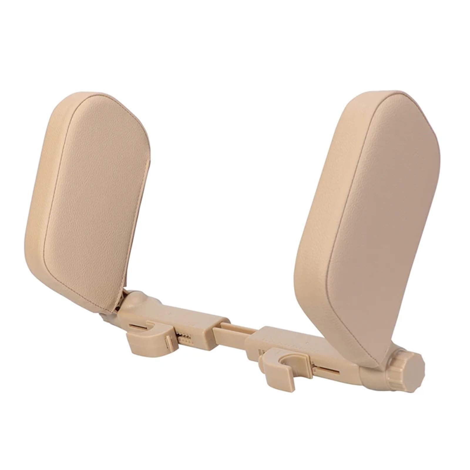 POAWUDJA Car Pillow Car Neck Headrest Pillow Cushion Seat Memory Foam Pad Sleep Side Head Telescopic Support On Cervical Spine Removable Cover(A)
