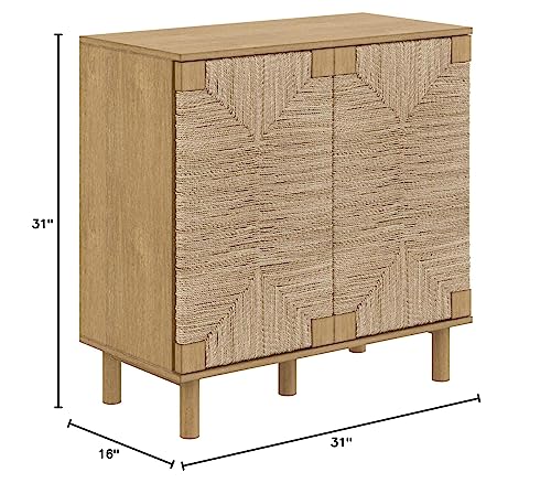 Nathan James Sideboard Buffet Modern Storage, Free Standing Accent Cabinet For Hallway, Entryway Or Living Room, 1, Light Brown #TOP7