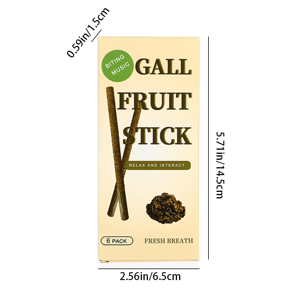 6 Palos masticables para gatos, palos de hierba gatera natural, juguetes de hierba gatera biliar, palillo de frutas, dientes de gato para limpieza de dientes de gato