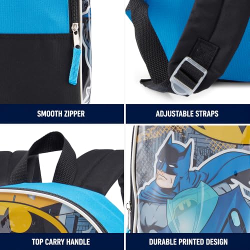 Batman Kids Backpack - School Backpack for Boys by Fast Forward - Used condition - Image 5