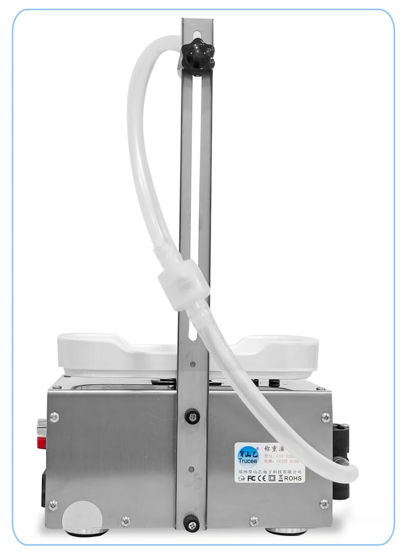 CSY-3200 Weighing Diaphragm Pump Filling Machine Electronic Scale Liquid Filler Oil Water Drink Wine Juice 10ml-3000ml…