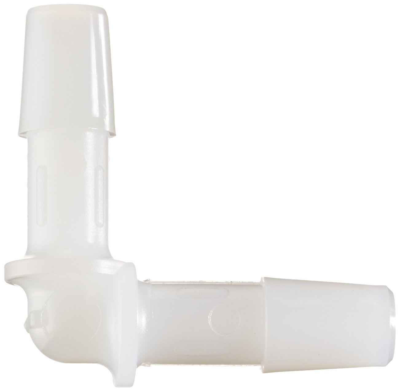 Eldon James L0-4HDPE High Density Polyethylene Equal 90 Degree Elbow, 1/4