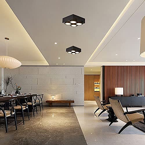 Spotlight spot de plafond à LED moderne au design géométrique pur