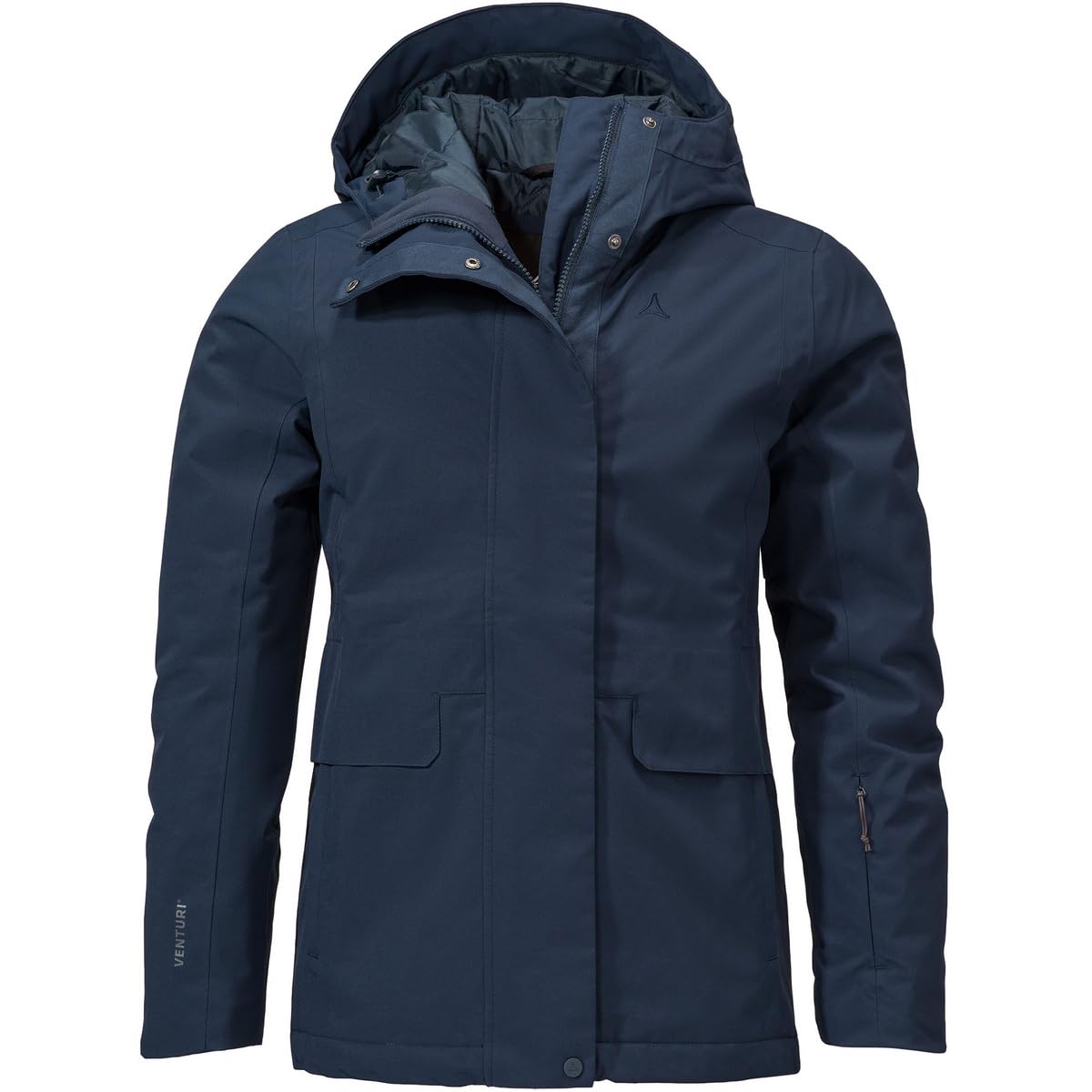 Schöffel Women's Ins Jacket Antwerp L Jacket, Navy Blazer, 42