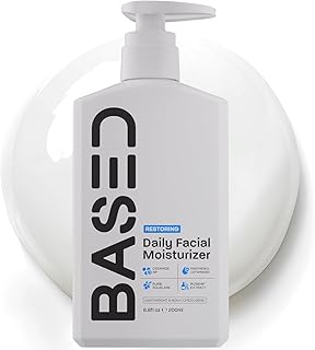BASED - Hidratante facial diario para hombre,...