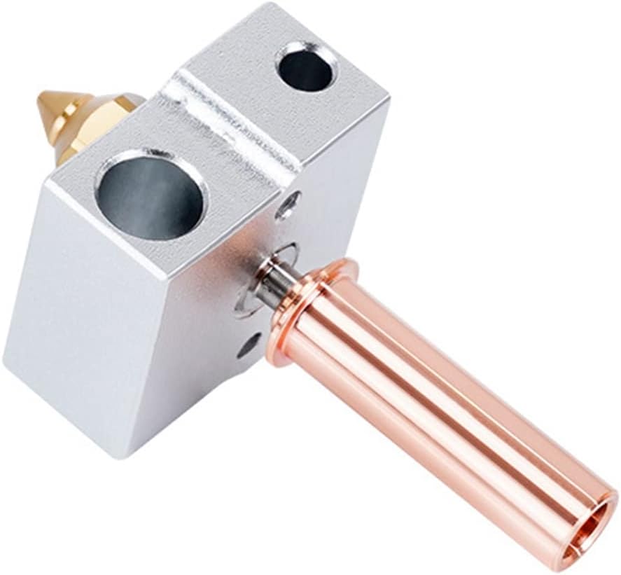 review KALEN 3D Printer Parts V5AC Titanium Alloy and Copper Bi-Metal Heat Break Throat Heatbreak Heater Block for 3D Printer