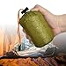 Vdaxvme Sleepings Bag Storage Bag with Tail Clip Outdoor Camping Aluminiums Film Sacks Container Drawstrings Storage Bag