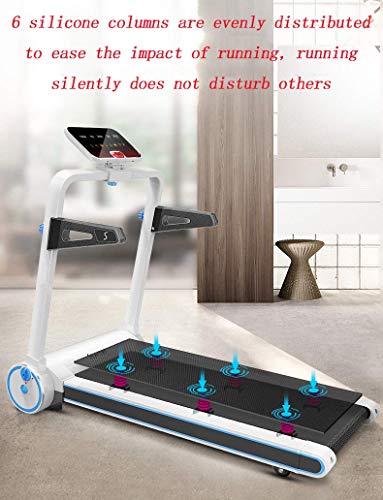 Image of Folding Treadmills Multifunctional Folding and Free Installation Treadmill, Multifunctional Portable Mechanical Treadmill