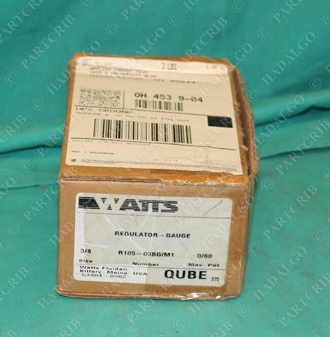 Watts R105-03BG/M1 Pneumatic Regulator 300psi R105-03BG