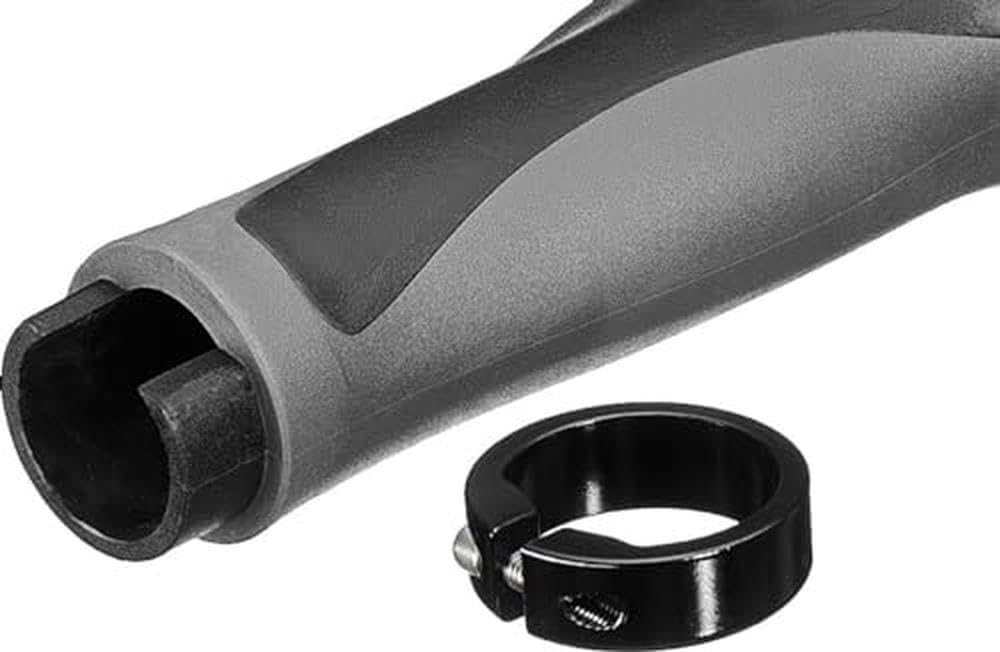 XLC Unisex – uchwyty Hitch GR-G16, czarne, szare, rozmiar uniwersalny