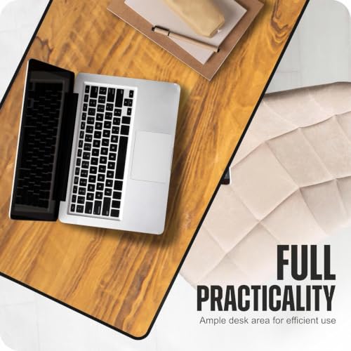 Image of VAAYU Multi-Purpose Laptop Table, Study Table| Bed Table| Adjustable Height, Portable for Office, Work Form Home | DIY Table, Easy to Assemble, Engineered (A-Wood)