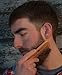 Beard and Mustache Comb - Natural Wood Beard Maintenance Kit for Men's Hair Anti-Static Traditional Barber Style