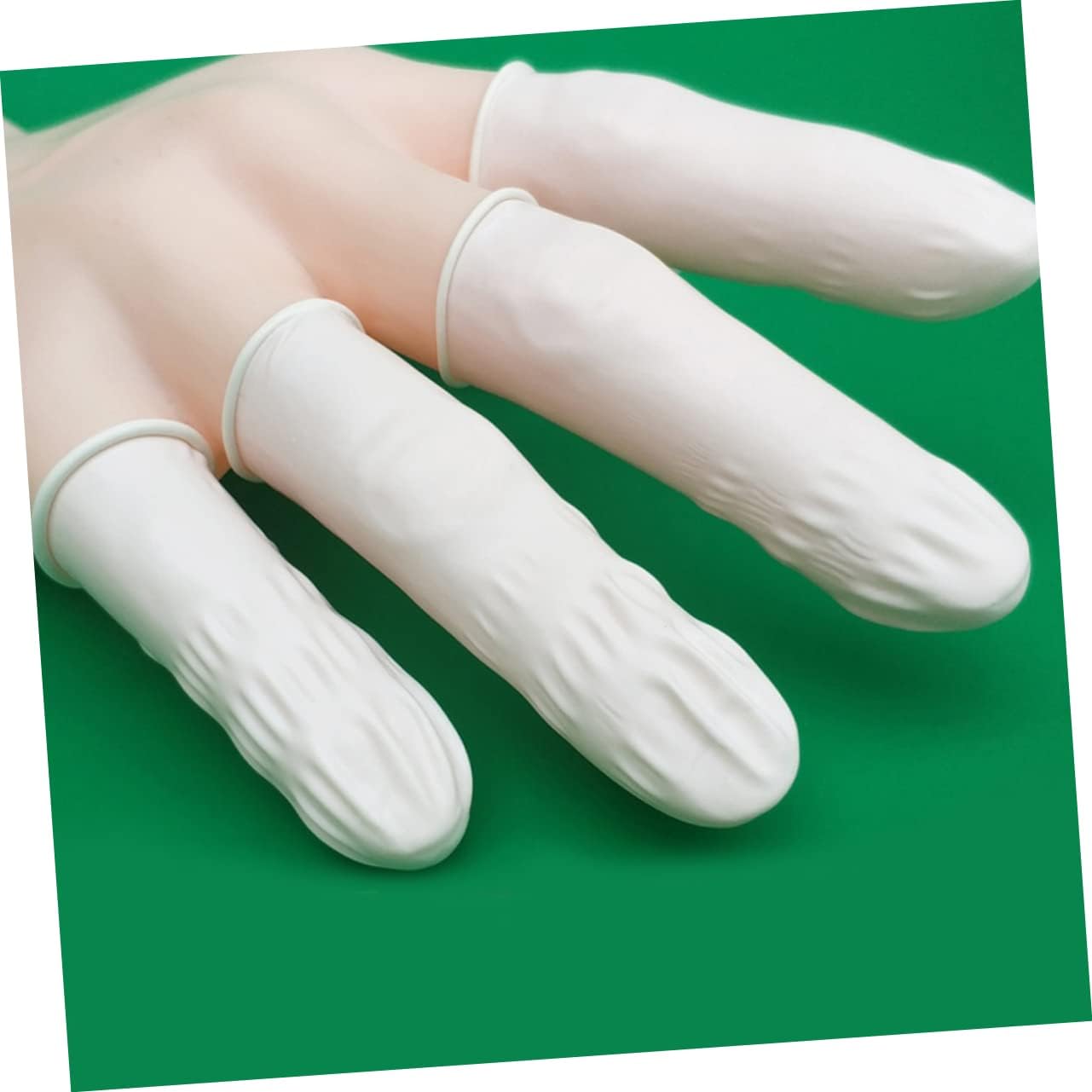 630pcs Disposable Anti-Static Finger Cots for Nail Art and Manicure Protective Fingertip Covers for Professionals and DIY Use