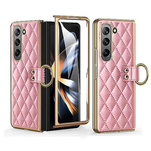 Coque Samsung Z Fold 5 avec support béquille et mousqueton robuste