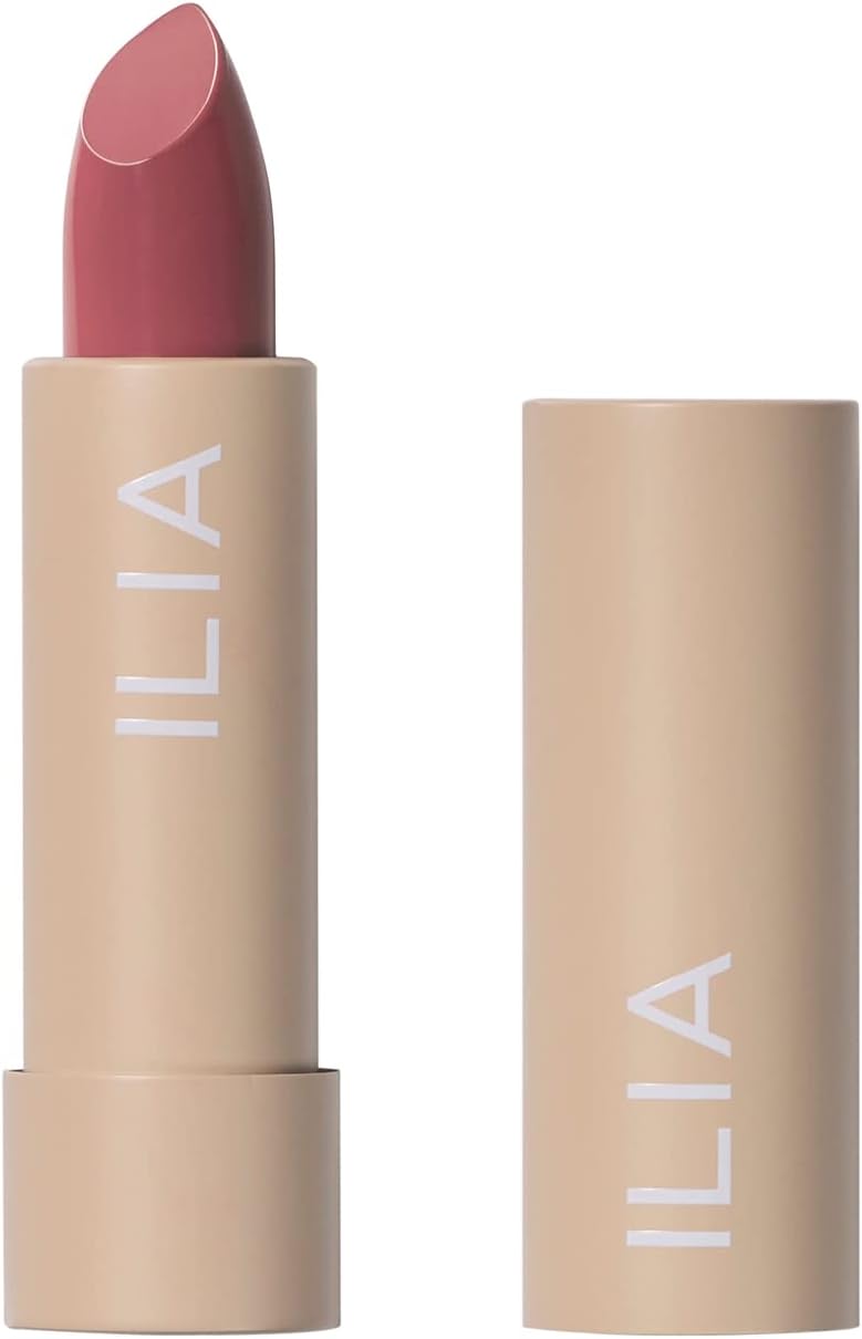 Color Block Lipstick | Non-Toxic, Vegan, Cruelty-Free, Hydrating + Long Lasting, No Budge Color with Full Coverage (Rosette (Soft Pink With Cool Undertones), 0.14 oz | 4 g)