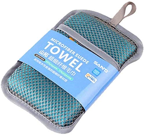 Drohneks Non-Slip Microfiber Yoga Mat, Outdoor Microfiber Sports Towel Quick-drying Moisture Wicking Travel Portable Swimming Towel (Color : A003)