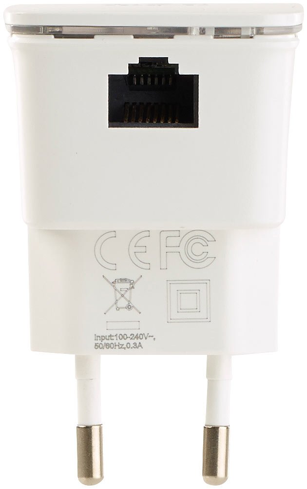 7links 2er-Set Mini-WLAN-Repeater WLR-350.sm mit Access-Point & WPS-Knopf