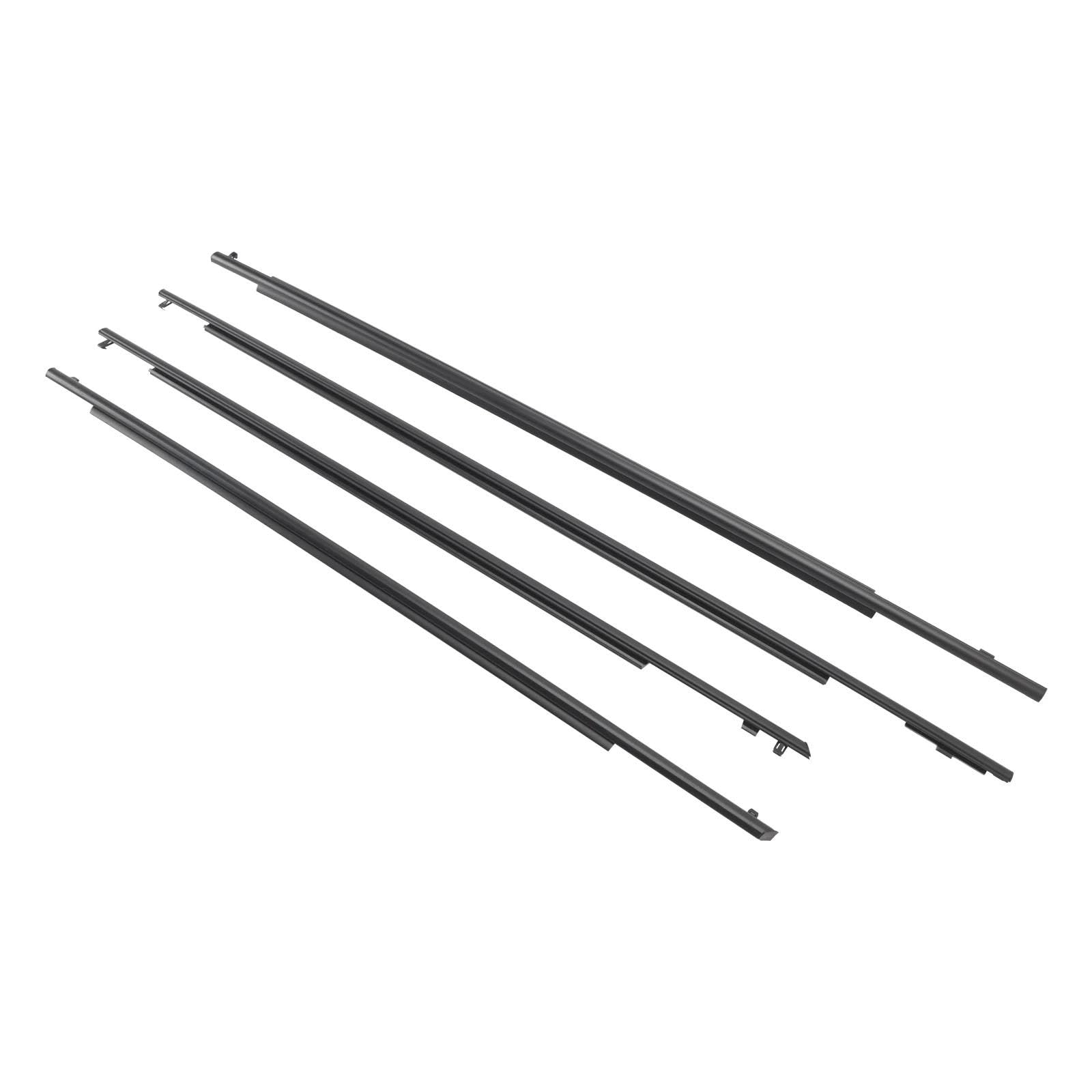 Striscia Tenuta Portiera 4 Pezzi Guarnizione Esterna Cintura In Vetro Porta Per Toyota Per Prius 2010-2015 Accessori Auto Guarnizioni