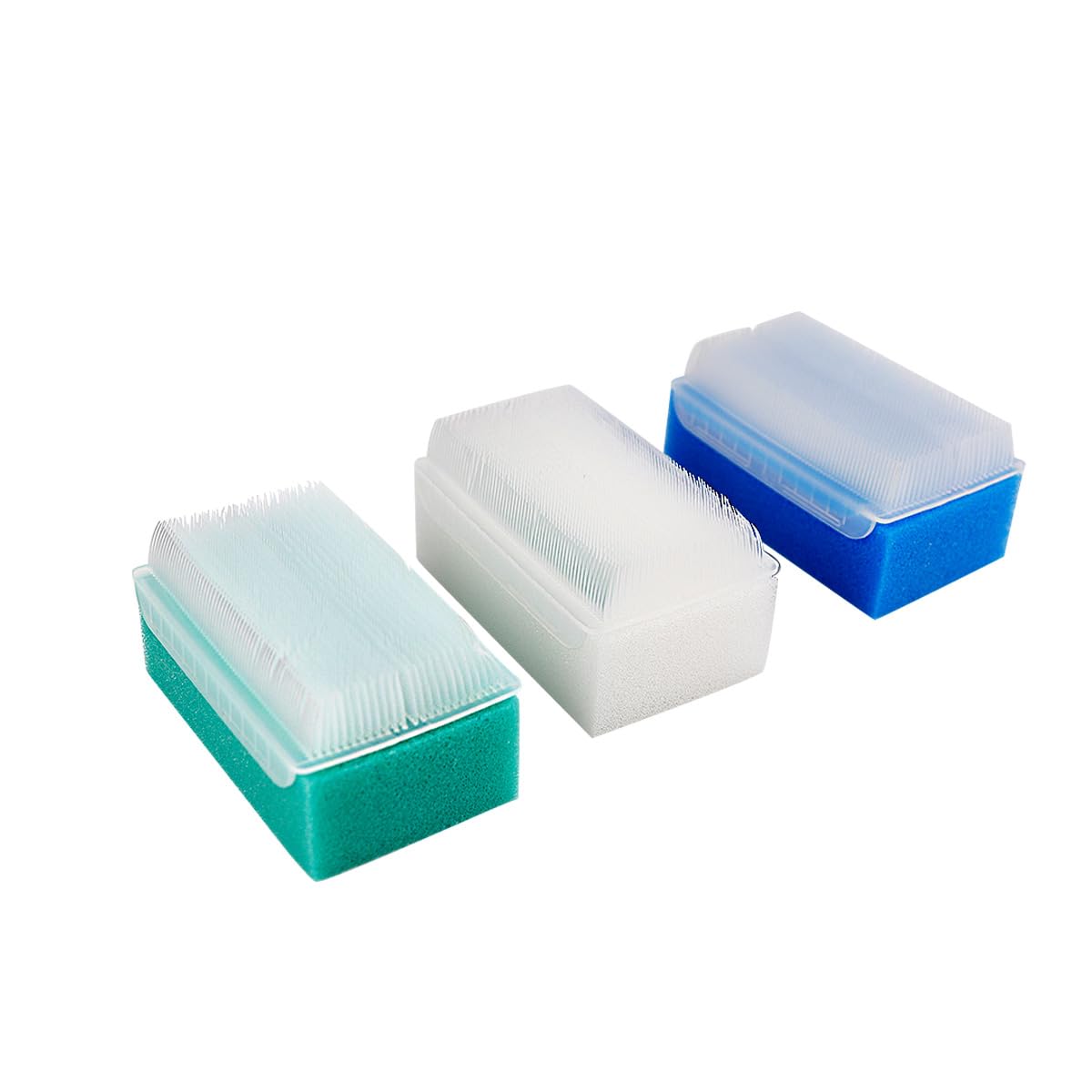 Qerutk 3pcs Sensory Brush Soft Sponge BabyBrush Processing Disorder Autism Brush for Sensory Bath Cleaning
