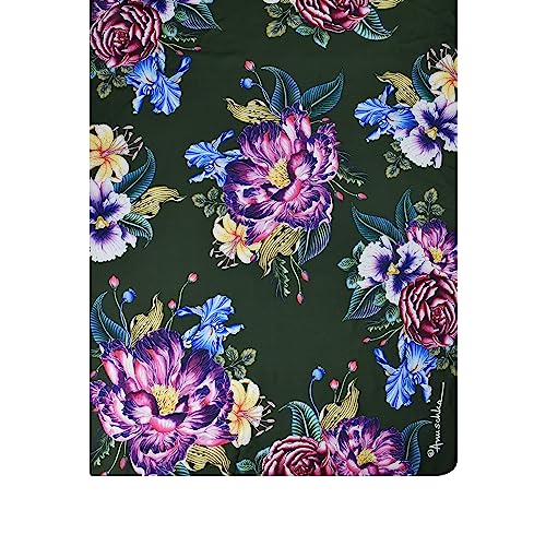 Anuschka Women's Original Printed Artwork Chiffon Scarf - Vintage Floral2