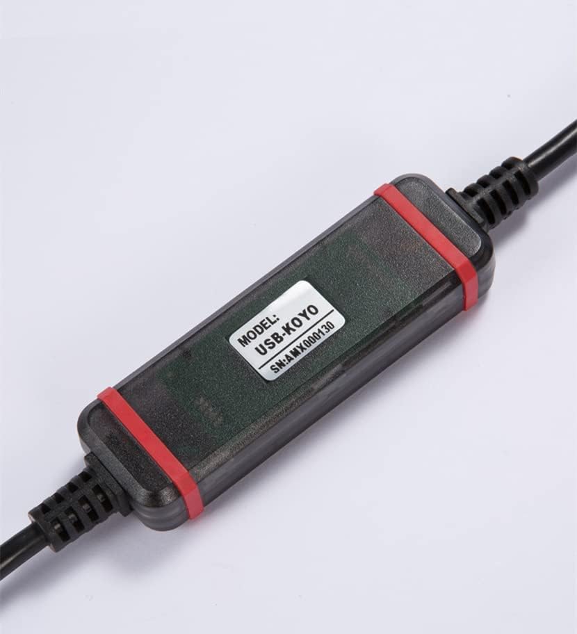 USB-KOYO - Cable de programación PLC SM/SH/SN/DL/SU y otros cables de conexión de datos con chip FTDI para comunicación de alta velocidad
