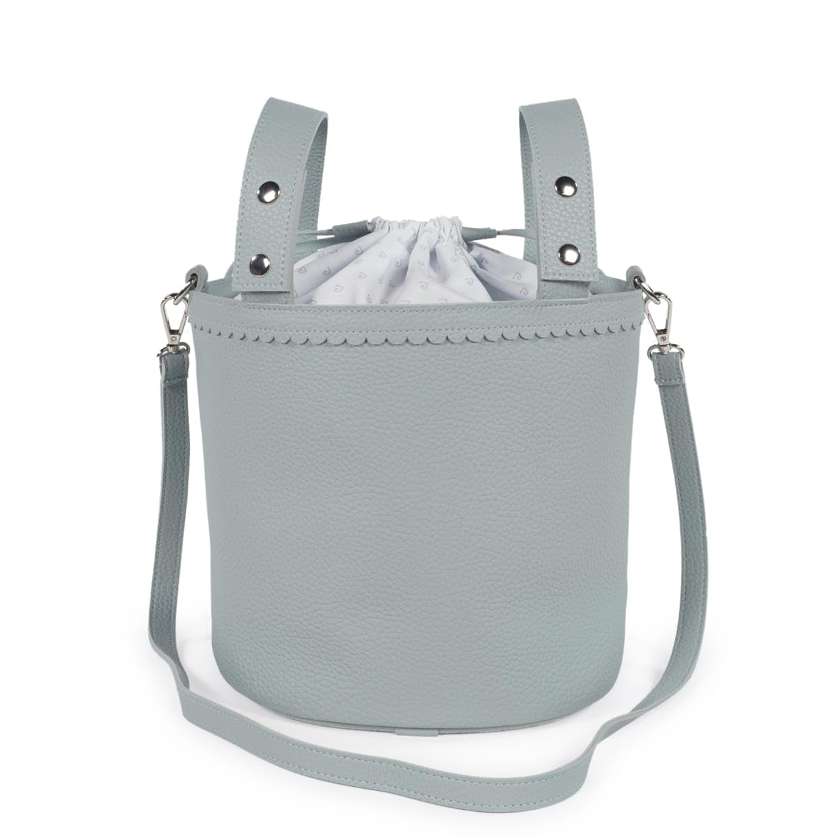 Pasito a Pasito Icon Green Bucket Bag