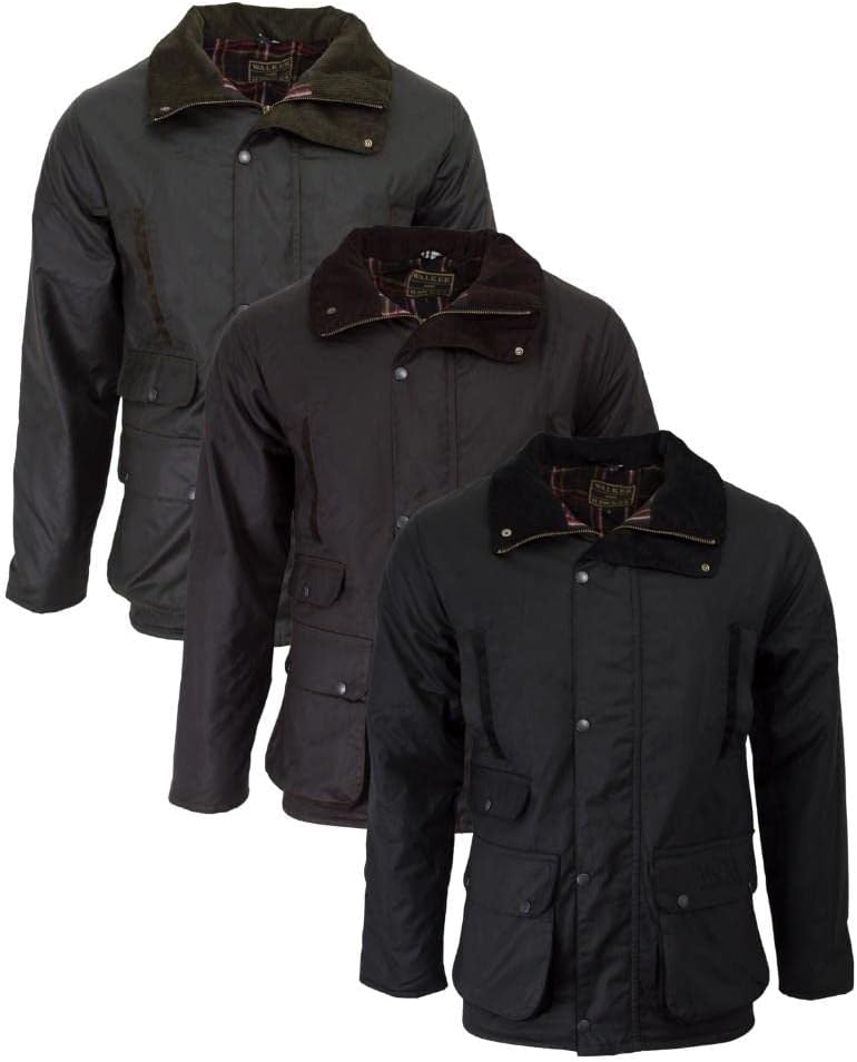 Walker and Hawkes - Men's Wax Hawthorn Jacket - Image 7