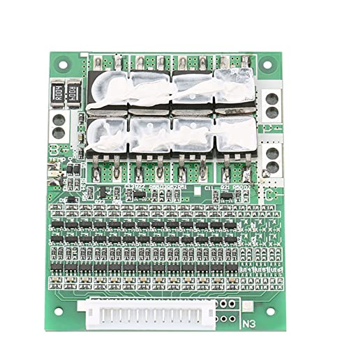 Placa BMS de Litio Inteligente 13S 50A con Equilibrio de Carga para Celdas 4