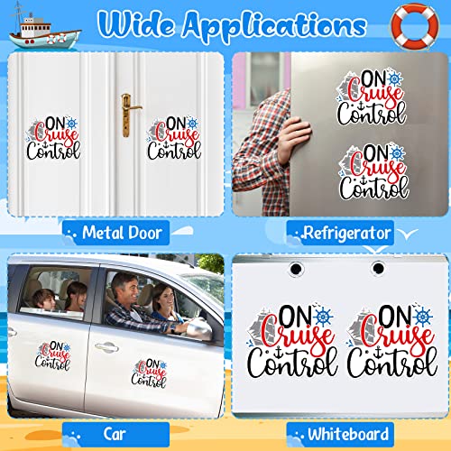 Xuhal 2 imanes decorativos con ancla para puerta miniatura 5