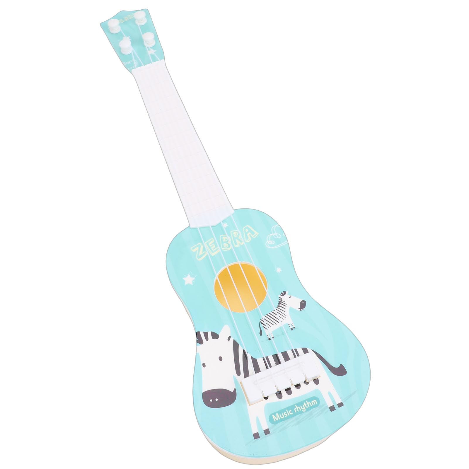 Cryfokt Interactive Ukulele Guitar Toy for Children Cooperative Play Cognitive Development Lightweight Portable (Pink) — view 10