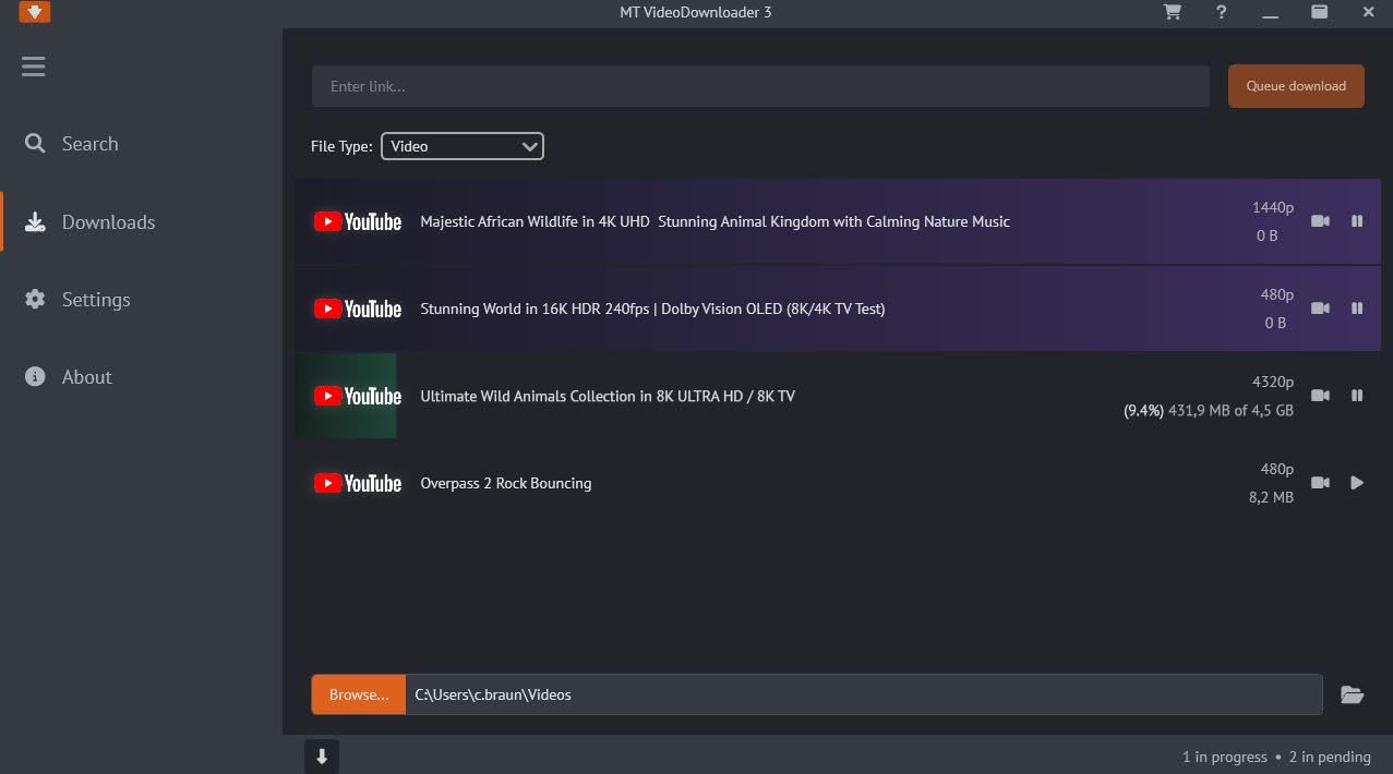 Video and Audio Downloader PRO 3 for YouTube – Download MP4 MP3 – Compatible with Win 11, 10