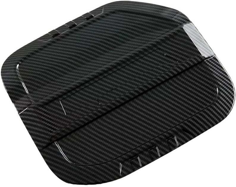 Fuel Tank Cover Compatible With Ford Bronco 2021-2024 Oil Cap Gas Cover Trim Exterior Car Accessories ABS 1PCS(Carbon Fiber Style) Not Fit For Bronco Raptor