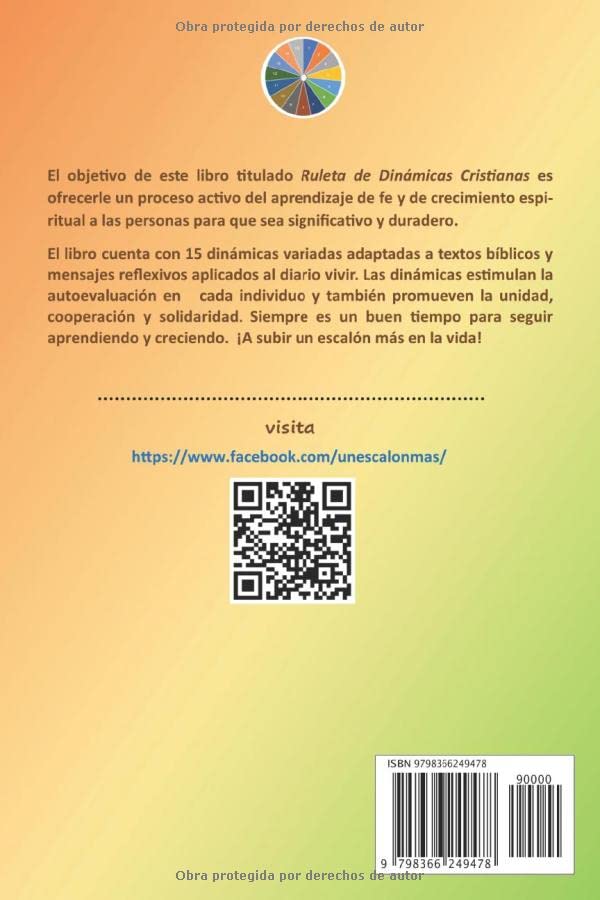 Miniatura 2 de Ruleta de Dinámicas Cristianas 15 Dinámicas de Grupo para Crecimiento Espiritual y Personal (Spanish Edition)