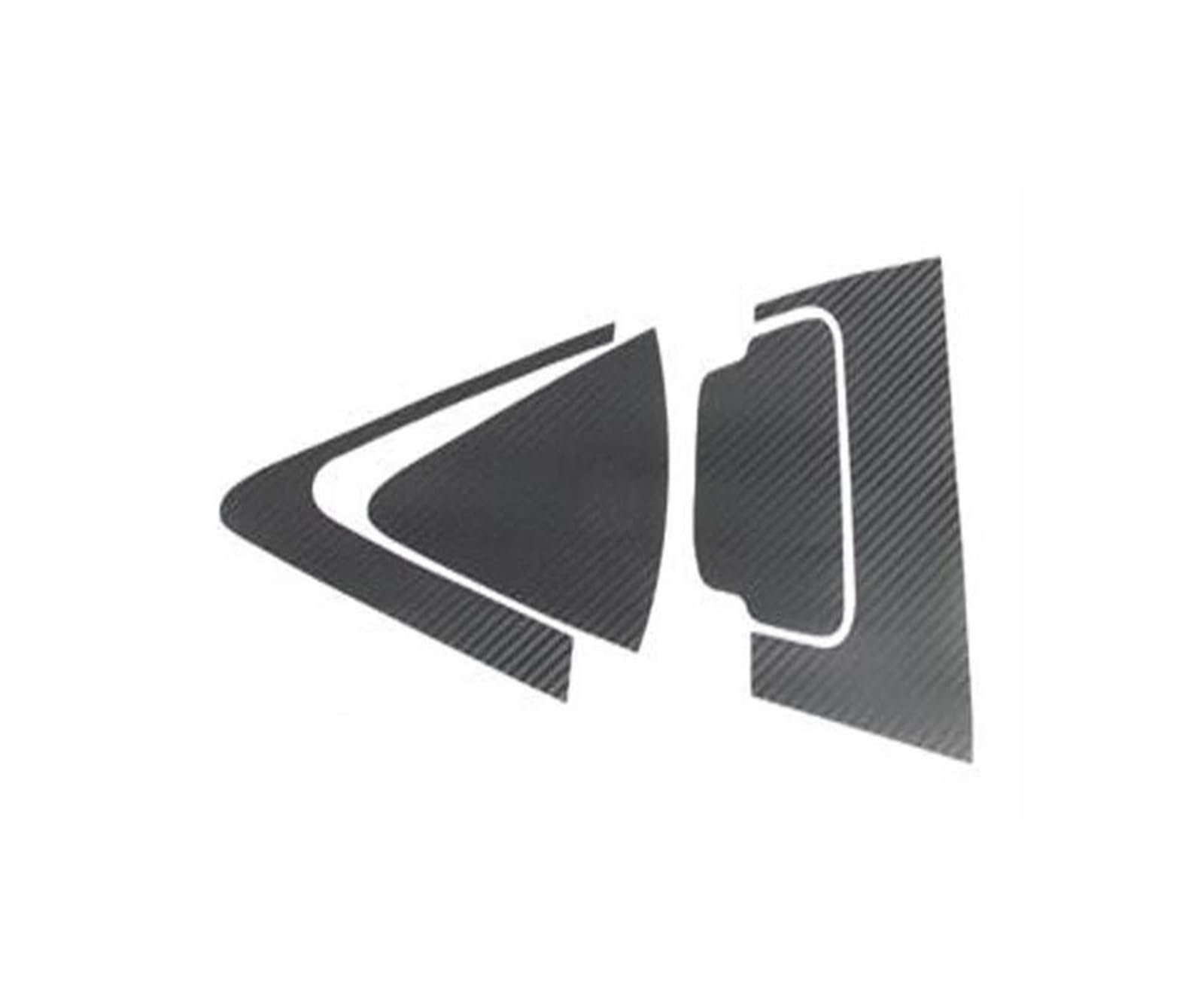 FIXCOR for HR-V HRV for Vezel 2015 2016 2017 2018 2019 Car Styling Carbon Fiber Rear Door Handle Bowl Sticker Door Handle