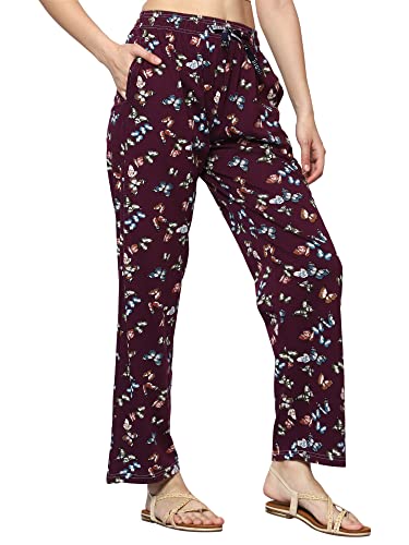 Image of Womens 100% Cotton Loungwear Pyjama Pants-pack of 1