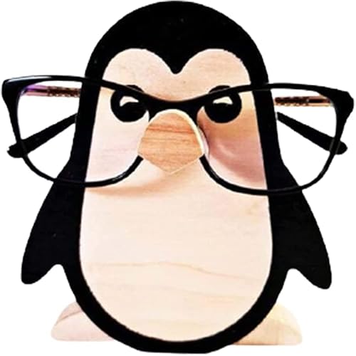 Miniatura 10 de Soporte para gafas de madera de animales, soporte para gafas de animal lindo animal para mascotas, soporte para gafas de gato, hecho a mano, de